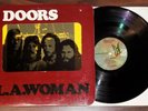 Vintage psychedelic rock lp THE DOORS - L.A. Woman 1971 OG US window inner V+/V+