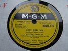 CONNIE FRANCIS - UBER RARE IRISH PRESS 78 rpm - WHO'S SORRY NOW - 1957 - MGM