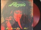 Poison Open Up And Say Ahh Vinyl Record 2018 UME Red Vinyl In Shrink Cleaned
