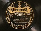 JAZZ TIN PAN PARADERS i Gotta Have You / Clowning SUPERTONE 9544