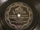 JAZZ KING OLIVER I'm Lonesome, Sweetheart / I Can't Stop Loving You VICTOR 23029