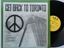 THE BEATLES GET BACK TP TORONTO  LP I.P.F RECORDS RP23 SHRINK