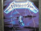 METALLICA - Ride The Lightning LP Vinyl 1984 Megaforce/Elektra 84 w/Inner sleev