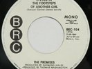 PROMISES Living in Footsteps of Another Girl BRC 45 northern soul NM HEAR