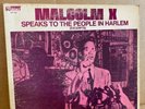 RARE Malcolm X Speaks to the People in Harlem Up Front Record