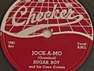 SUGAR BOY & HIS CANE CUTTERS Jock-A-Mo (Iko) 1954 CHECKER 78-787 New Orleans R&B