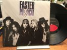 FASTER PUSSYCAT LP S/T 1987 ELEKTRA 60730-1 NM/EX original STERLING Press
