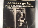 The Rolling Stones As Tears Go By with Sleeve 45 LP Album Record FREE SHIPPING