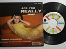 JIMMIE RODGERS are you really mine EP+PS Roulette Italy US Rock'n'roll EX+
