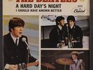 BEATLES: A Hard Day's Night / I Should Have Known Better 45 (PS w/ very slight