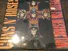 GUNS N' ROSES Appetite For Destruction w/VG+ VINYL 1987 U.S Press