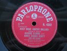 GEORGE ELRICK & ANNIE SHAND SCOTT 78 RPM AIKEY BRAE (BOTHY BALLAD) PARL R. 4352