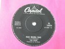 THE BAND 'RAG MAMA RAG / THE UNFAITHFUL SERVANT' 45 UK CAPITOL 1969 BOB DYLAN