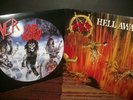 Lot: 2 SLAYER LPs - Hell Awaits / Live Undead (picture disc) - New SEALED vinyl