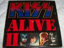 KISS Alive II ORIGINAL 1977 Vinyl 2 LP booklet inner sleeves Army insert 