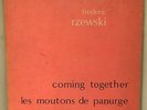 FREDERIC RZEWSKI Coming Together LP 1974 Opus One 20 ORIG US PRESS RARE