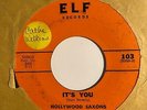 Doo Wop R&B 45 HOLLYWOOD SAXONS It's You/I'm Your Man Elf HEAR