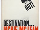JACKIE McLEAN Destination out US 1964 blue note BLP 4165 VAN GELDER EAR LP