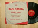 GEORGE ENESCO Bach violin sonata no 2 REMINGTON PL-1-149 orig 1950 RARE 10