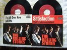 2 Single---Rolling Stones---Satisfaction + It's all over now