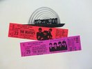 THE BEATLES AT THE HOLLYWOOD BOWL 1989 UK PRESS RED / PURPLE TICKET