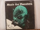 Music For Monsters Pic sleeve 45 Electronic Monster Sounds(The rare black vinyl)