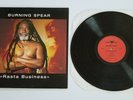 Burning Spear Rasta Business LP Vinyl 1995 HB 179 Heartbeat Reggae RARE