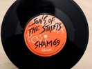 SHAM 69 SONG OF THE STREETS 1 SIDED PUNK RARE VINYL 7