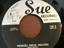 The Matadors Vengeance / Pennies From Heaven 45 Sue 700A Doo Wop
