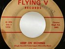 Northern Soul Mod Rocker 45 Big Red and The Comancheros Keep On Moving Flying V