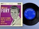 Billy Fury - Halfway To Paradise / Jealousy +2 EP 7