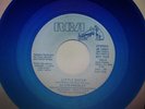 ELVIS PRESLEY RARE BLUE VINYL LITTLE SISTER/PARALYZED STEREO PROMO 45 NEAR MINT