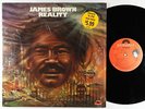 James Brown - Reality LP - Polydor VG+ Shrink