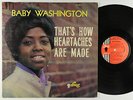 Baby Washington - That's How Heartaches Are Made LP - Sue Mono DG