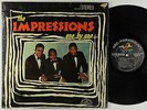 Impressions - One By One LP - ABC-Paramount VG+ Shrink