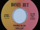 Modern Soul Boogie 45 BRIAN & ZAN Schemin' On You HONEY HUT VG+ HEAR