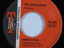 Northern Soul 45 GEORGE BYRD I'm Available TRC HEAR