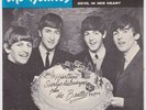 BEATLES I Want To Hold Your Hand +3 RARE Sweden Denmark EP 45 cake sleeve LISTEN