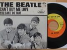 THE BEATLES Can’t Buy Me Love 45 with RARE Picture Sleeve - Pic Slv - HEAR