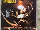 Public Enemy Signed Vinyl LP Record Yo Bum Rush The Show Chuck D Profits Of Rage