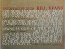 BILL EVANS TRIO - Everybody Digs Bill Evans, vinyl lp, 1960 Riverside RLP 12-291