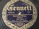 Julia Jones & Perry Bradford-Deceitful Blues/Real Kind Mama-Gennett 5233-V+ 