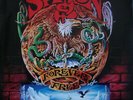 Saxon Forever Free NEAR MINT Virgin Vinyl LP