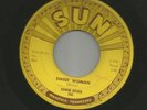 ROCKABILLY bw TEEN - EDWIN BRUCE - SWEET WOMAN  - HEAR -1958 SUN