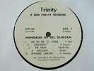 Rare White Label Calypso Jazz LP: Sal Duncan & Orch. - Memories Of Sal Duncan