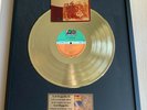 Led Zeppelin - II 1969 GOLD VINYL ATLANTIC LABEL IN FRAME