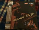 Stan Getz ?– More West Coast Jazz  - Vinyl LP JAPAN NM WAX  OBI
