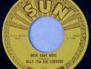 SUN 214 Billy Emerson Orig RARE Blues 45 Mint Minus Move Baby Move