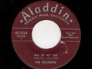 RARE L.A. DOOWOP-ALADDINS-ALL OF MY LIFE/SO LONG, FAREWELL, BYE BYE-ALADDIN 3314