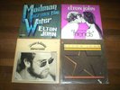 ELTON JOHN ( 4 ) U.S. LP lot: MADMAN / HONKY CHATEAU / MILESTONES / FRIENDS vg++
